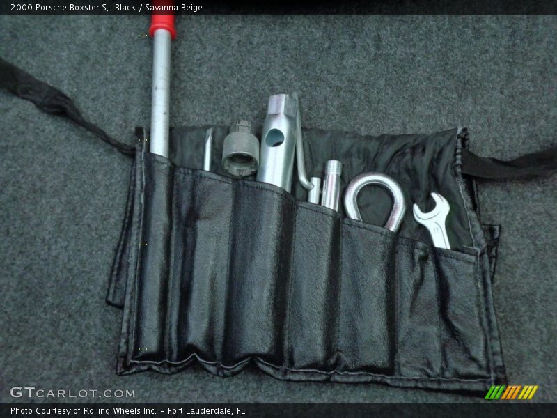Black / Savanna Beige 2000 Porsche Boxster S