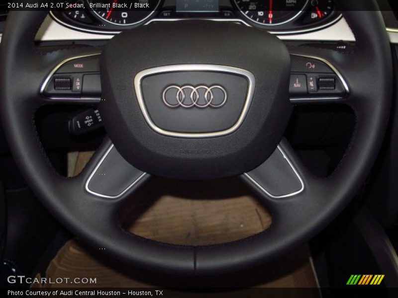 Brilliant Black / Black 2014 Audi A4 2.0T Sedan