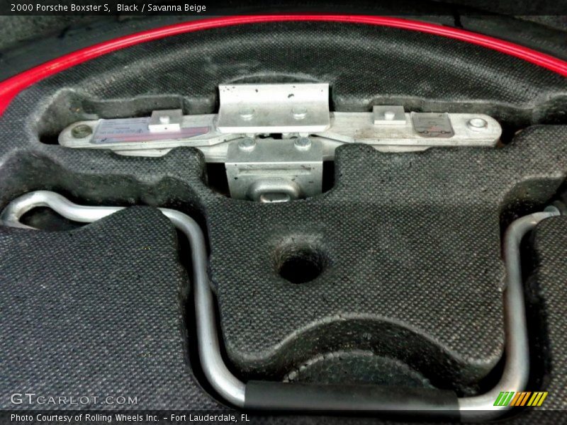 Black / Savanna Beige 2000 Porsche Boxster S