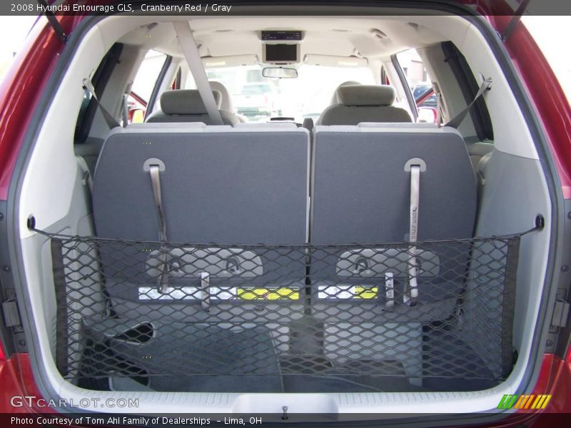 Cranberry Red / Gray 2008 Hyundai Entourage GLS