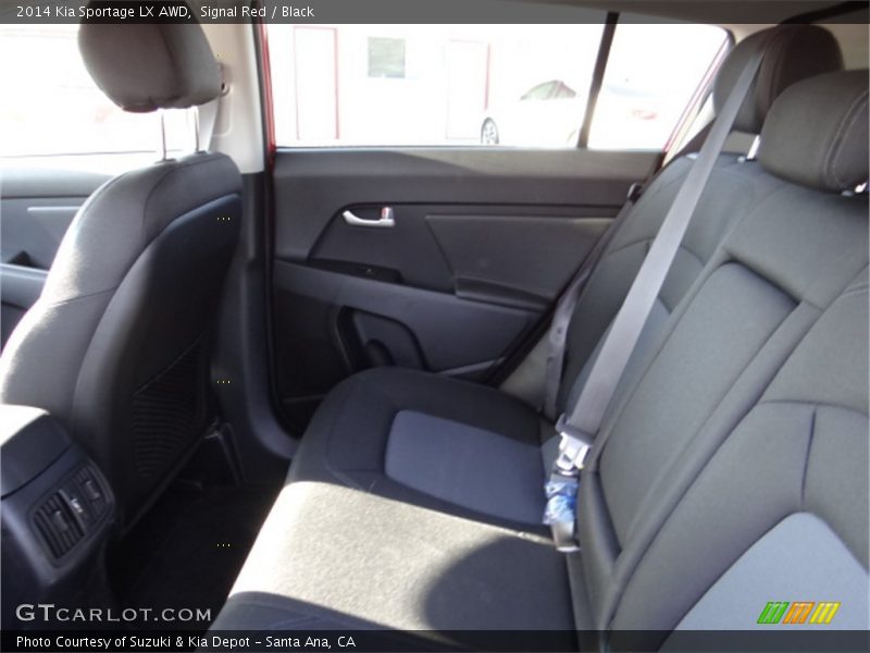 Signal Red / Black 2014 Kia Sportage LX AWD