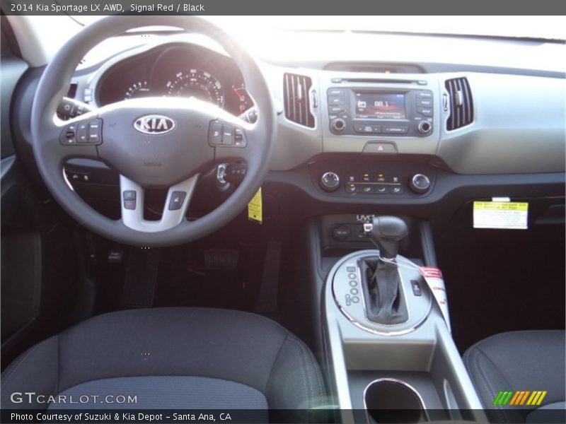 Signal Red / Black 2014 Kia Sportage LX AWD
