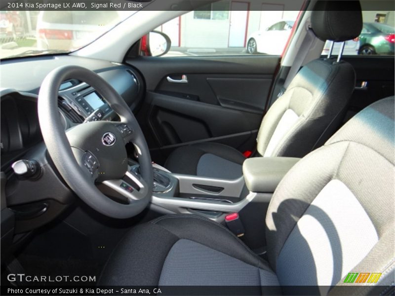 Signal Red / Black 2014 Kia Sportage LX AWD