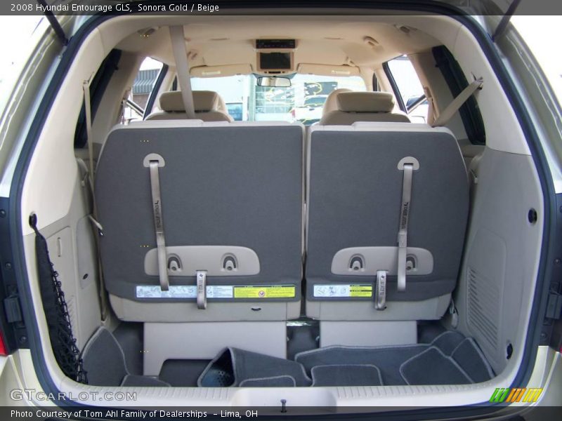 Sonora Gold / Beige 2008 Hyundai Entourage GLS