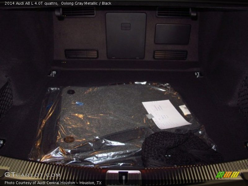 Oolong Gray Metallic / Black 2014 Audi A8 L 4.0T quattro