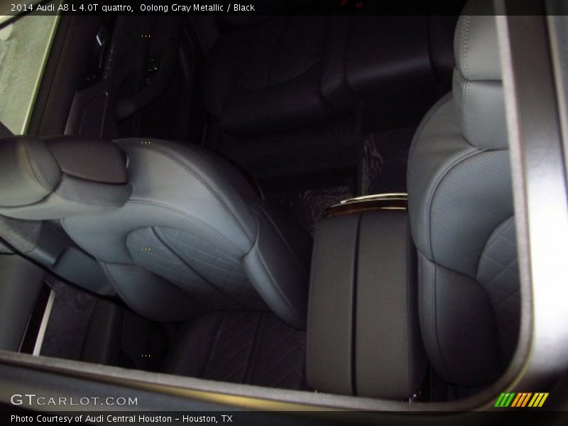 Oolong Gray Metallic / Black 2014 Audi A8 L 4.0T quattro