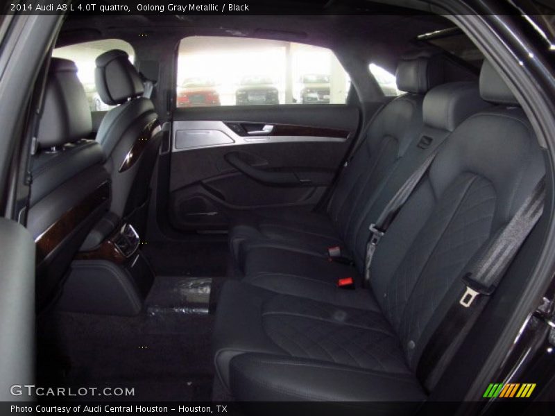 Oolong Gray Metallic / Black 2014 Audi A8 L 4.0T quattro