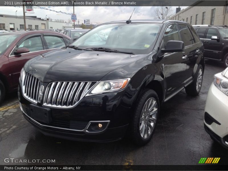 Tuxedo Black Metallic / Bronze Metallic 2011 Lincoln MKX Limited Edition AWD