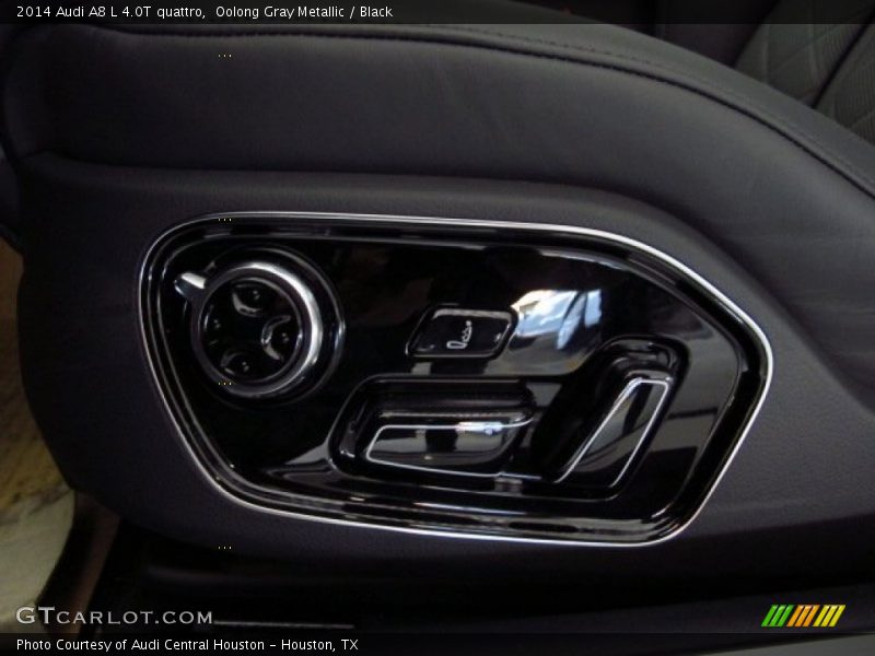 Oolong Gray Metallic / Black 2014 Audi A8 L 4.0T quattro