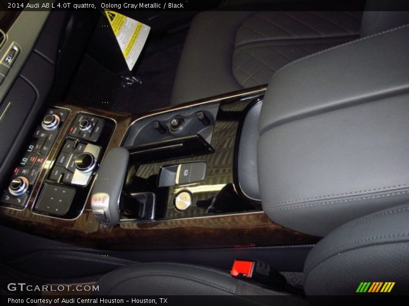Oolong Gray Metallic / Black 2014 Audi A8 L 4.0T quattro