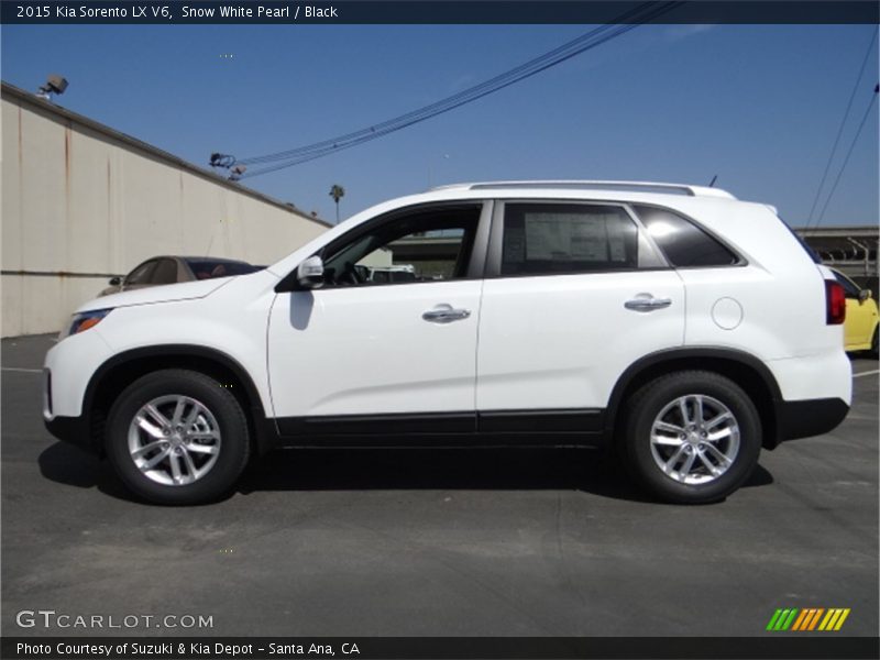  2015 Sorento LX V6 Snow White Pearl