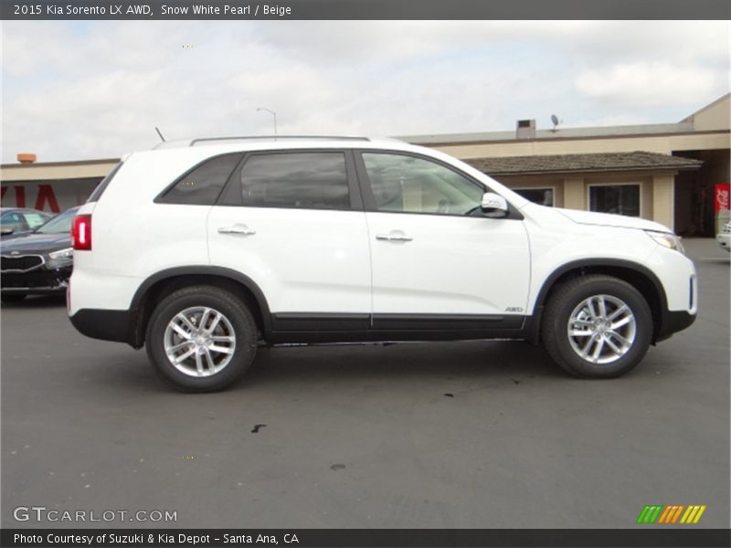  2015 Sorento LX AWD Snow White Pearl