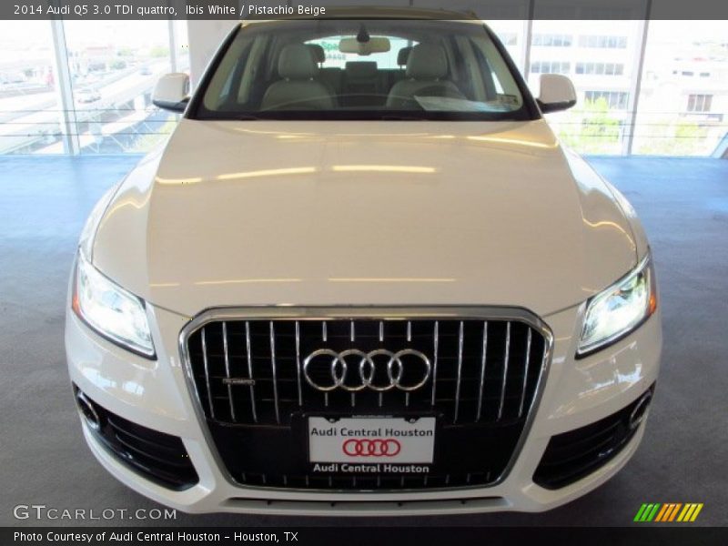 Ibis White / Pistachio Beige 2014 Audi Q5 3.0 TDI quattro