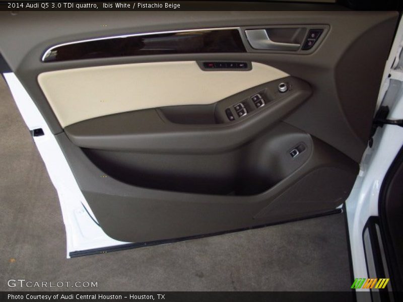 Ibis White / Pistachio Beige 2014 Audi Q5 3.0 TDI quattro