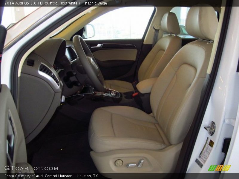 Ibis White / Pistachio Beige 2014 Audi Q5 3.0 TDI quattro