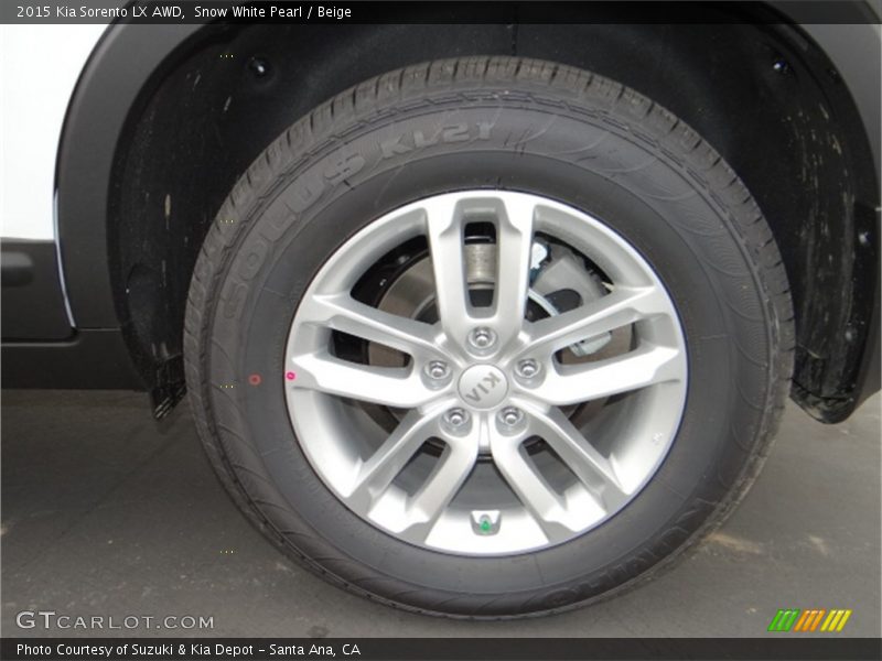  2015 Sorento LX AWD Wheel