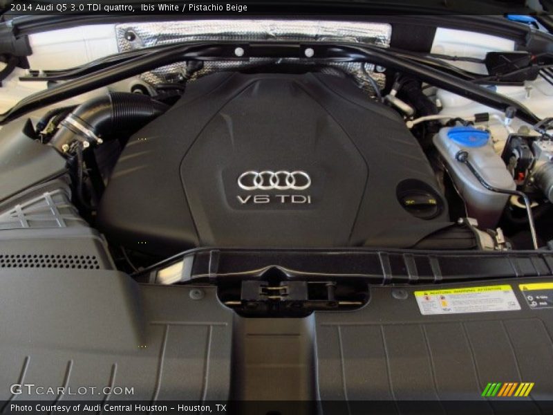 Ibis White / Pistachio Beige 2014 Audi Q5 3.0 TDI quattro