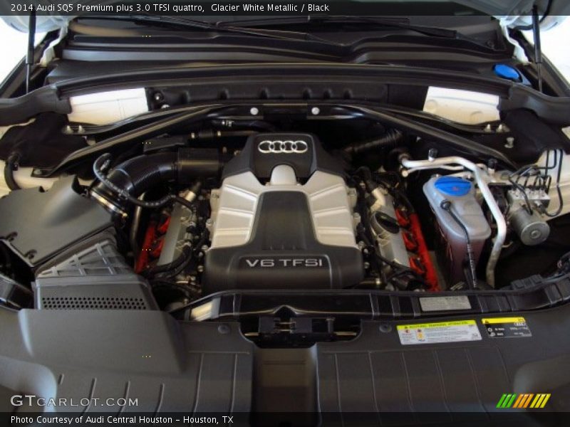 Glacier White Metallic / Black 2014 Audi SQ5 Premium plus 3.0 TFSI quattro