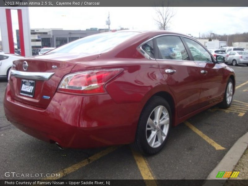 Cayenne Red / Charcoal 2013 Nissan Altima 2.5 SL