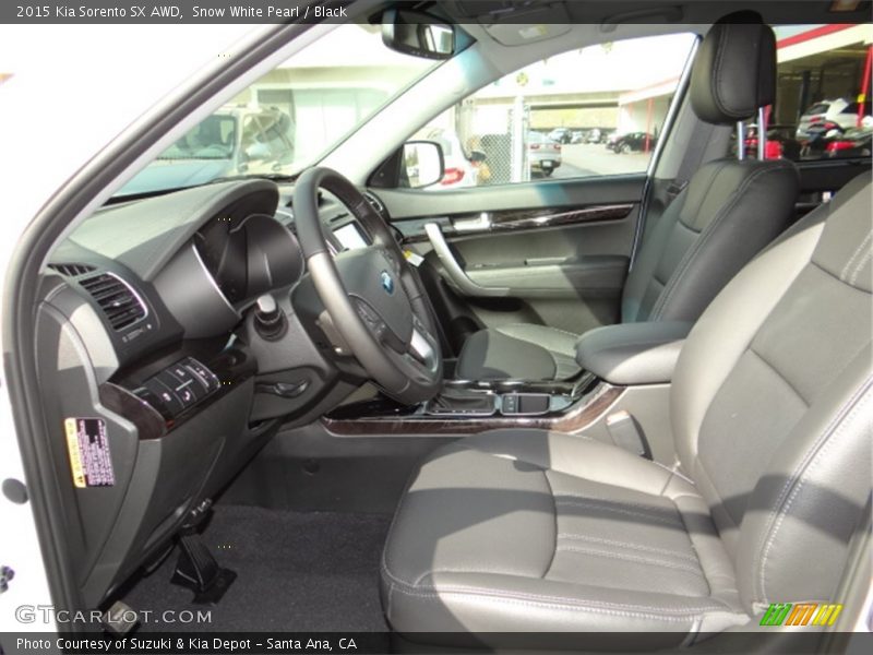  2015 Sorento SX AWD Black Interior