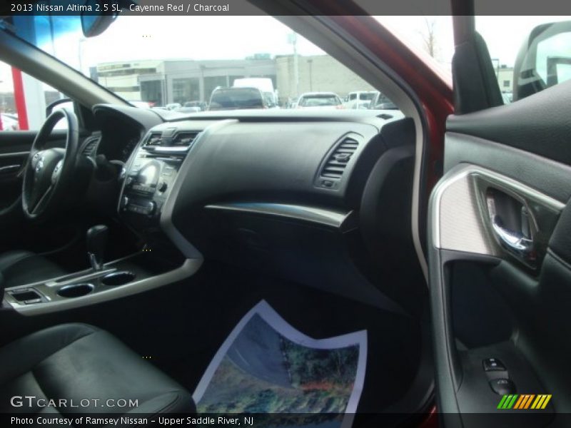 Cayenne Red / Charcoal 2013 Nissan Altima 2.5 SL