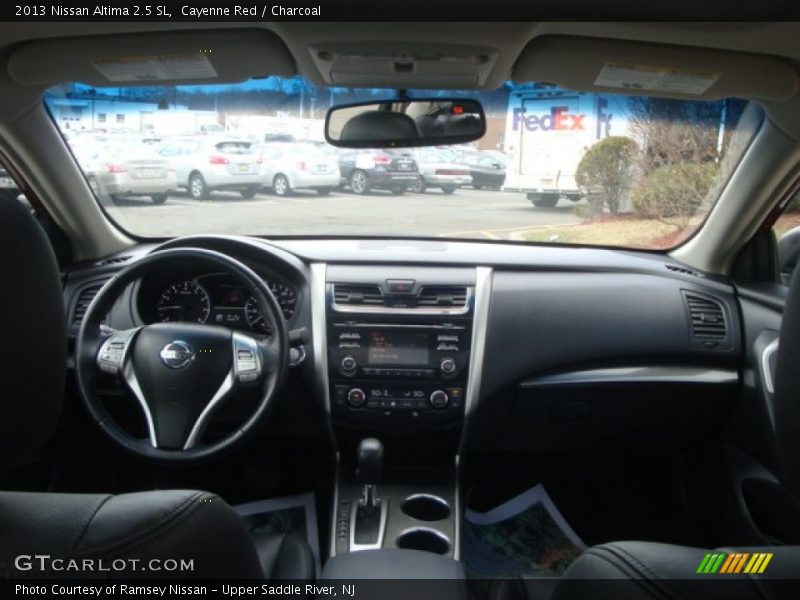 Cayenne Red / Charcoal 2013 Nissan Altima 2.5 SL