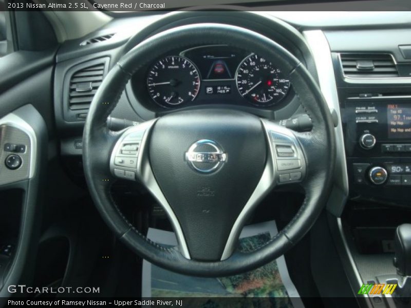 Cayenne Red / Charcoal 2013 Nissan Altima 2.5 SL