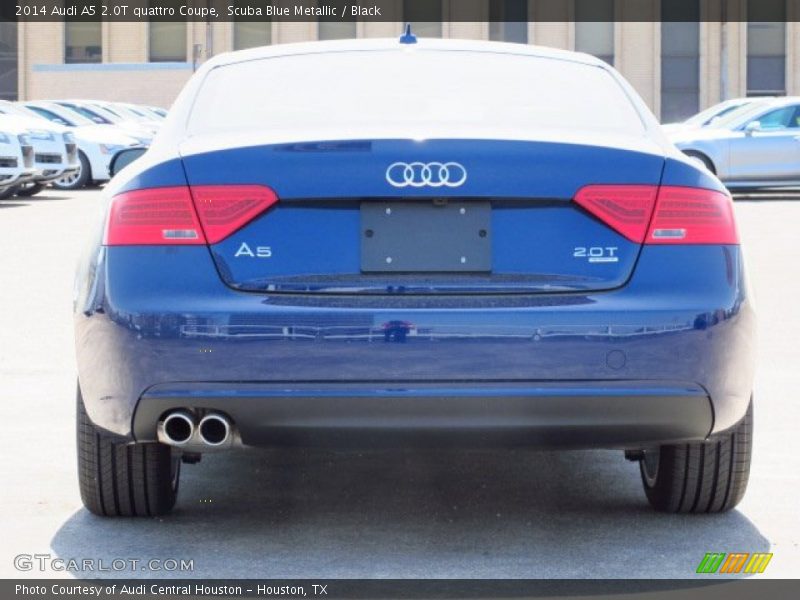 Scuba Blue Metallic / Black 2014 Audi A5 2.0T quattro Coupe