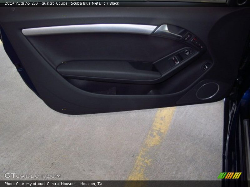 Scuba Blue Metallic / Black 2014 Audi A5 2.0T quattro Coupe