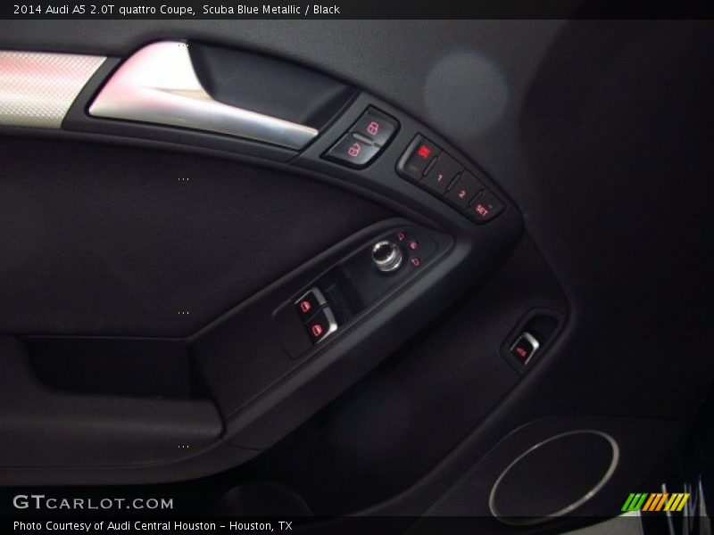 Scuba Blue Metallic / Black 2014 Audi A5 2.0T quattro Coupe