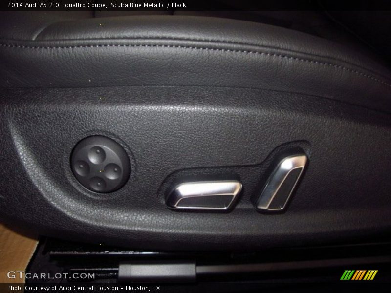 Scuba Blue Metallic / Black 2014 Audi A5 2.0T quattro Coupe