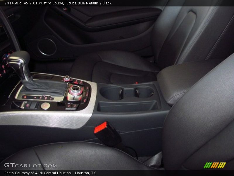 Scuba Blue Metallic / Black 2014 Audi A5 2.0T quattro Coupe