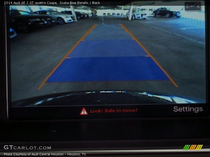 Scuba Blue Metallic / Black 2014 Audi A5 2.0T quattro Coupe