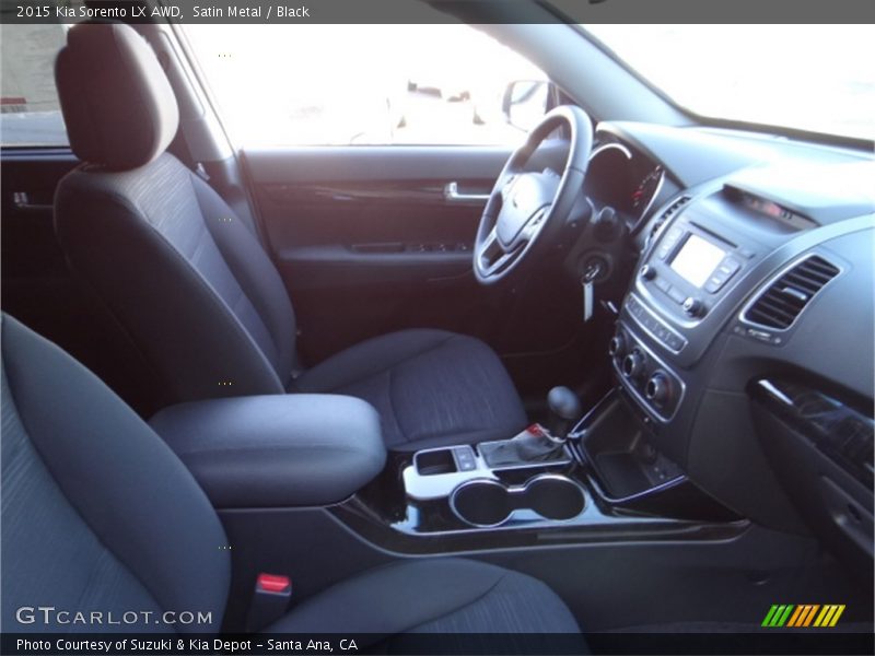 Satin Metal / Black 2015 Kia Sorento LX AWD