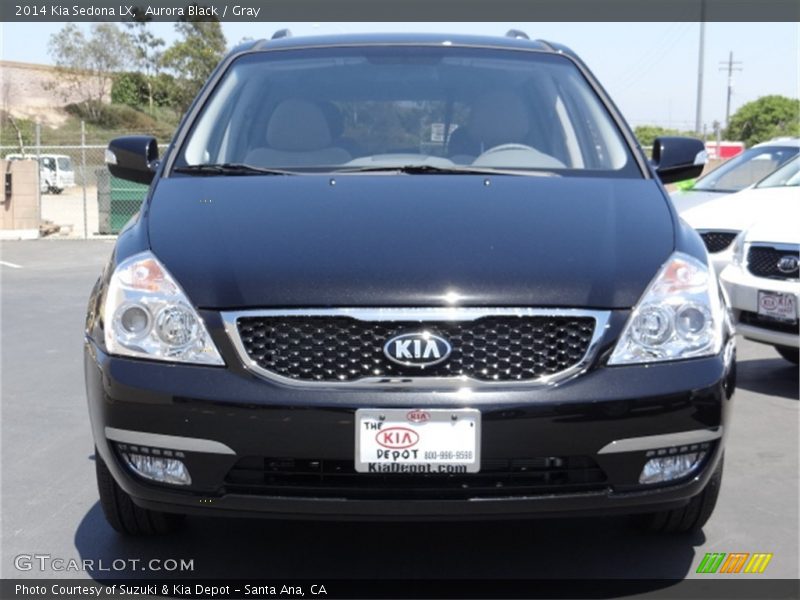 Aurora Black / Gray 2014 Kia Sedona LX