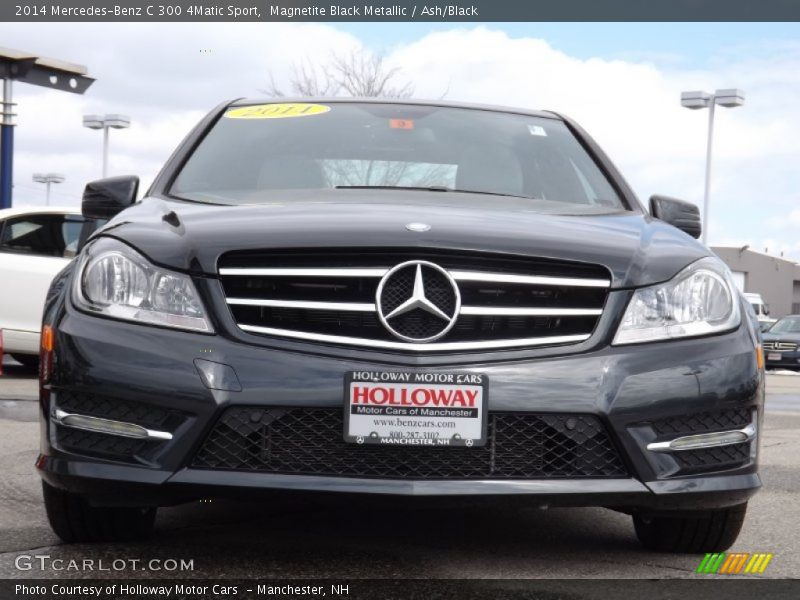 Magnetite Black Metallic / Ash/Black 2014 Mercedes-Benz C 300 4Matic Sport