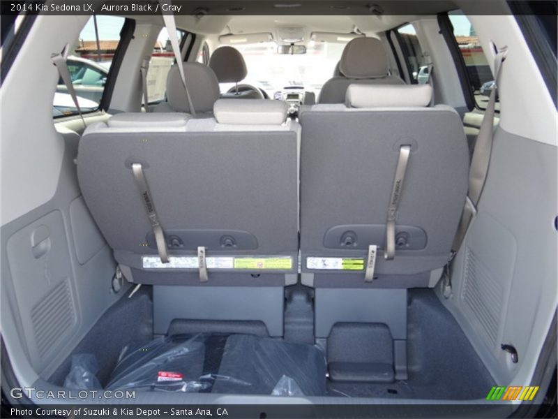 Aurora Black / Gray 2014 Kia Sedona LX