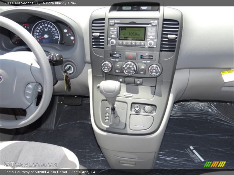 Aurora Black / Gray 2014 Kia Sedona LX