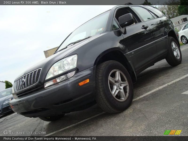 Black Onyx / Black 2002 Lexus RX 300 AWD