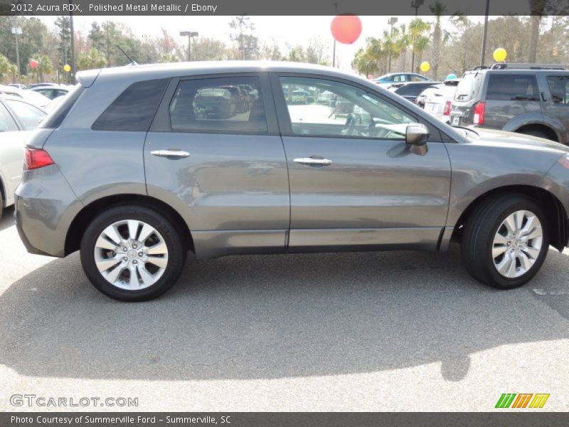 Polished Metal Metallic / Ebony 2012 Acura RDX