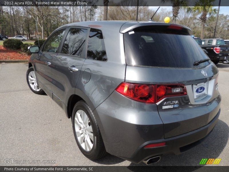 Polished Metal Metallic / Ebony 2012 Acura RDX