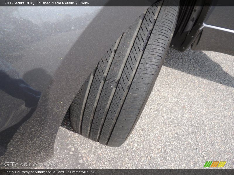 Polished Metal Metallic / Ebony 2012 Acura RDX