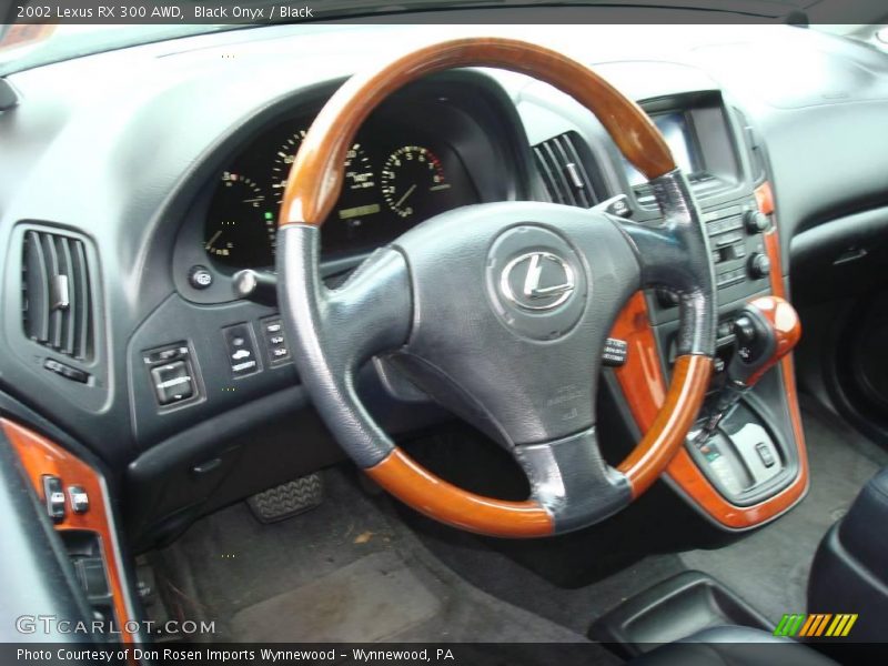Black Onyx / Black 2002 Lexus RX 300 AWD