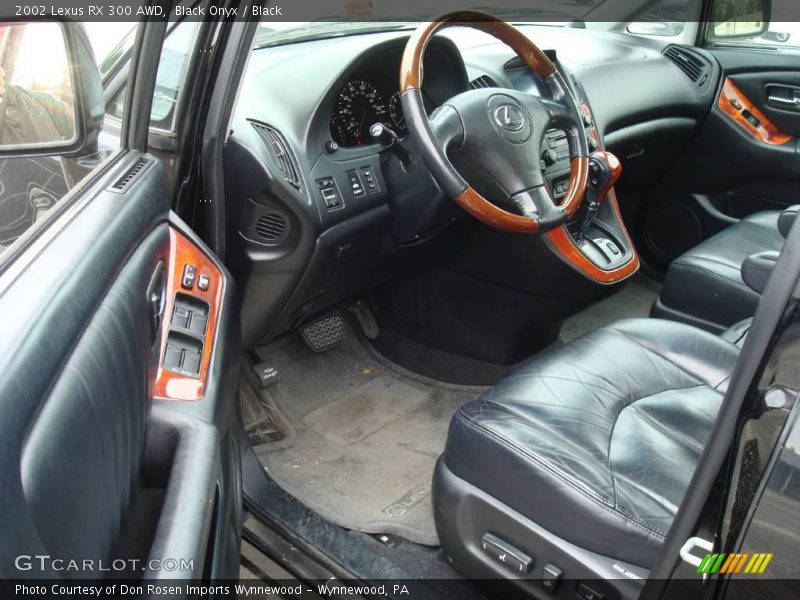 Black Onyx / Black 2002 Lexus RX 300 AWD