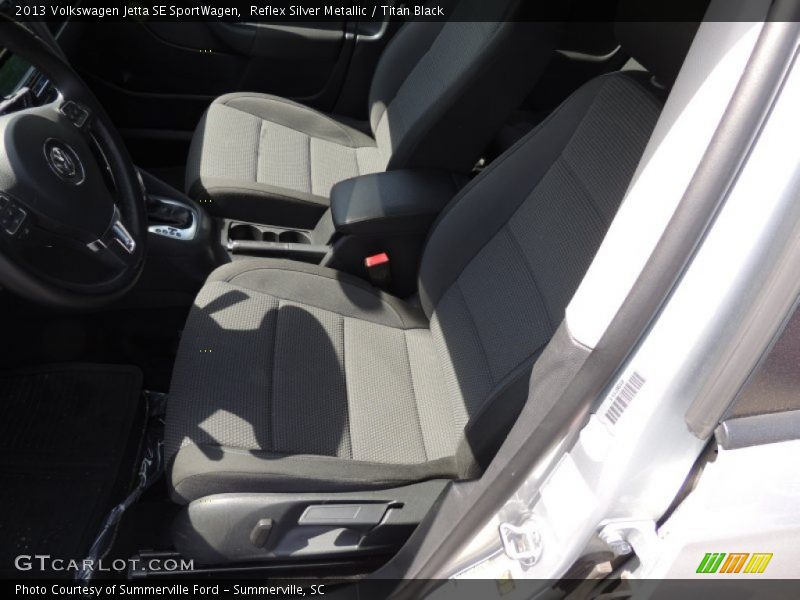 Reflex Silver Metallic / Titan Black 2013 Volkswagen Jetta SE SportWagen