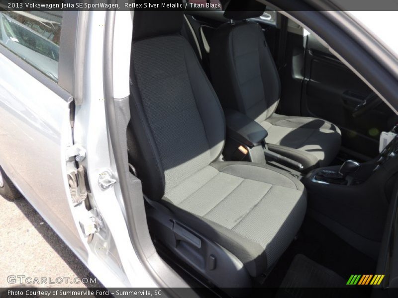 Reflex Silver Metallic / Titan Black 2013 Volkswagen Jetta SE SportWagen