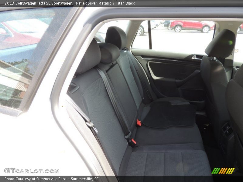 Reflex Silver Metallic / Titan Black 2013 Volkswagen Jetta SE SportWagen