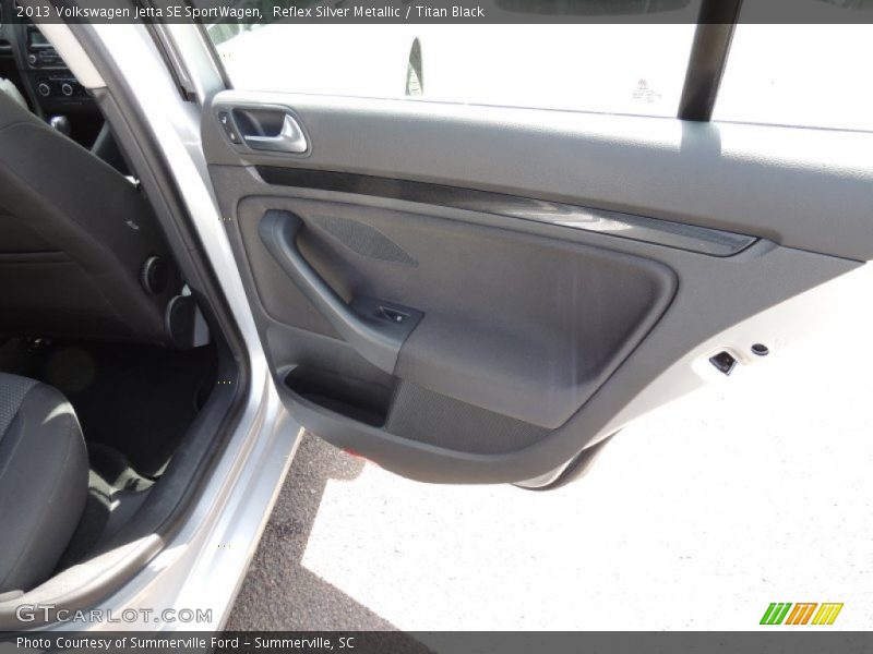 Reflex Silver Metallic / Titan Black 2013 Volkswagen Jetta SE SportWagen