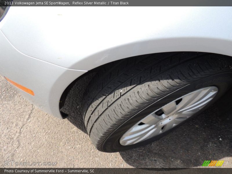 Reflex Silver Metallic / Titan Black 2013 Volkswagen Jetta SE SportWagen