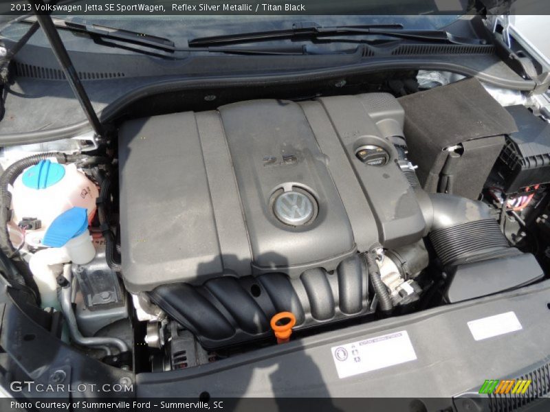 Reflex Silver Metallic / Titan Black 2013 Volkswagen Jetta SE SportWagen